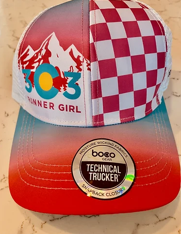 303 Runner Girl Checkered