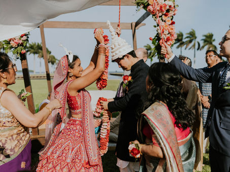 When Cultures Collide in Celebration: Nila and David’s Unforgettable Fusion Wedding at Deering Estate