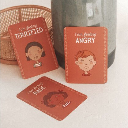 Thumbnail: Kids Emotions Flash Cards – Help Children Navigate Big Feelings & Name Emotions