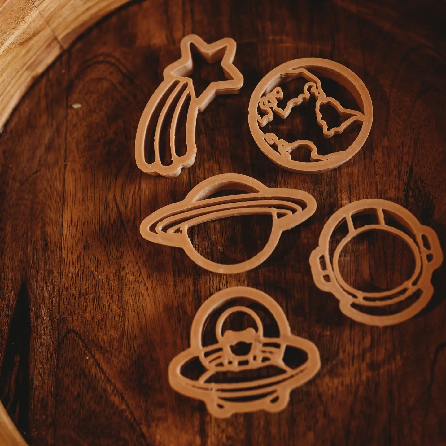 Outer Space Playdough Cutter Set for Kids – Sensory Focus & Creative Play Tools