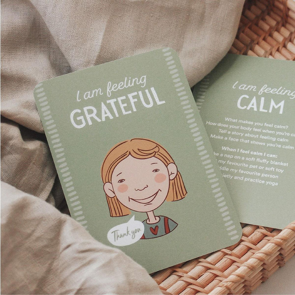 Thumbnail: Kids Emotions Flash Cards – Help Children Navigate Big Feelings & Name Emotions