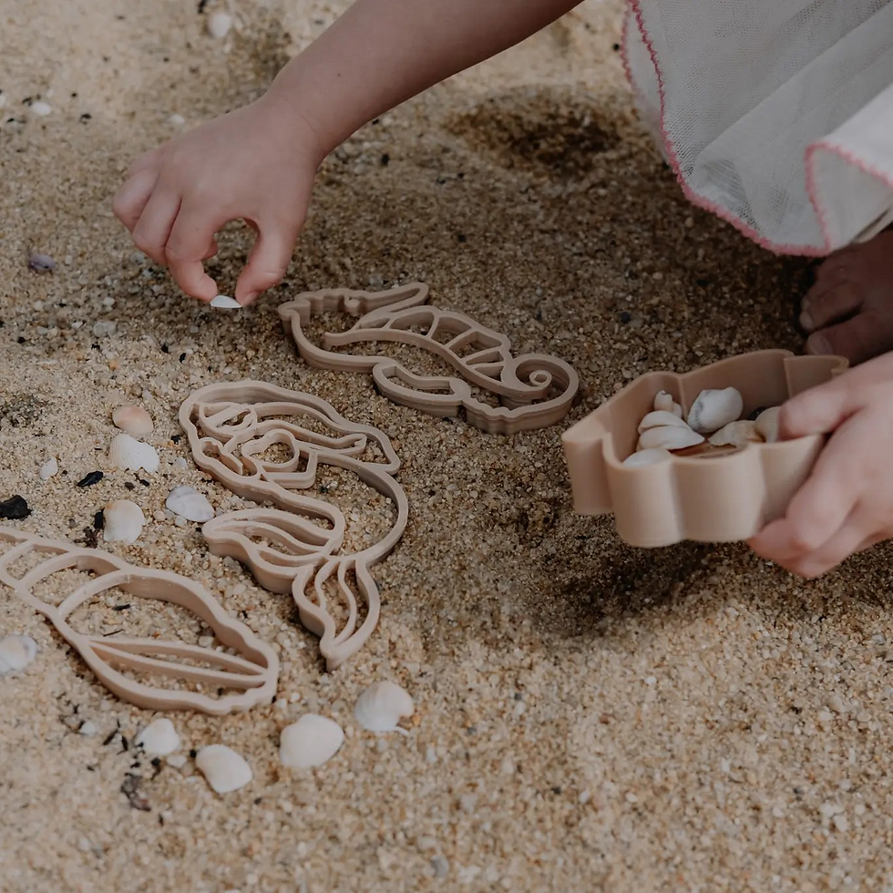 Thumbnail: Mermaid Playdough Cutter Set for Kids – Sensory Regulation & Creative Play Tools