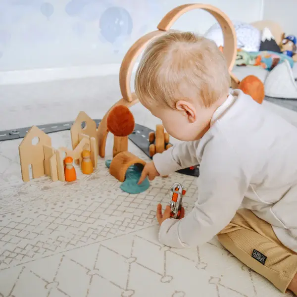 Thumbnail: Let's Dough Natural Playdough – Blue Bergamot Breeze, Calming Play for Kids
