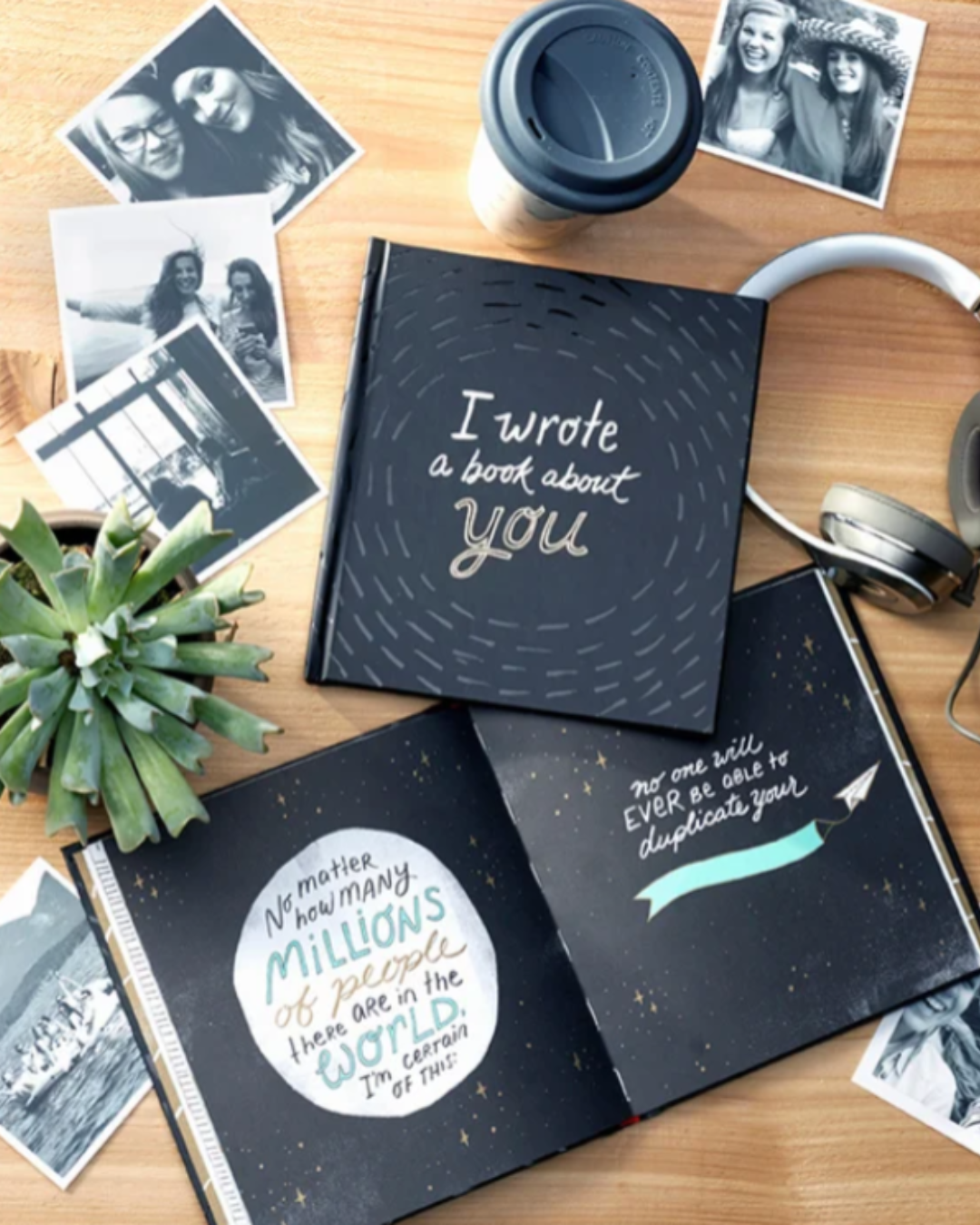 I Wrote a Book About You - Personalised Gift Book with Affirmations for All Ages