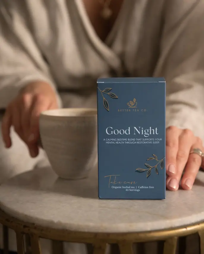 Thumbnail: Better Tea Co Goodnight Wellness Tea – Calming Bedtime Tea for Kids & Adu