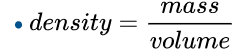 Density