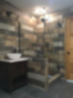 tile shower