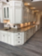 Kitchen white pantry