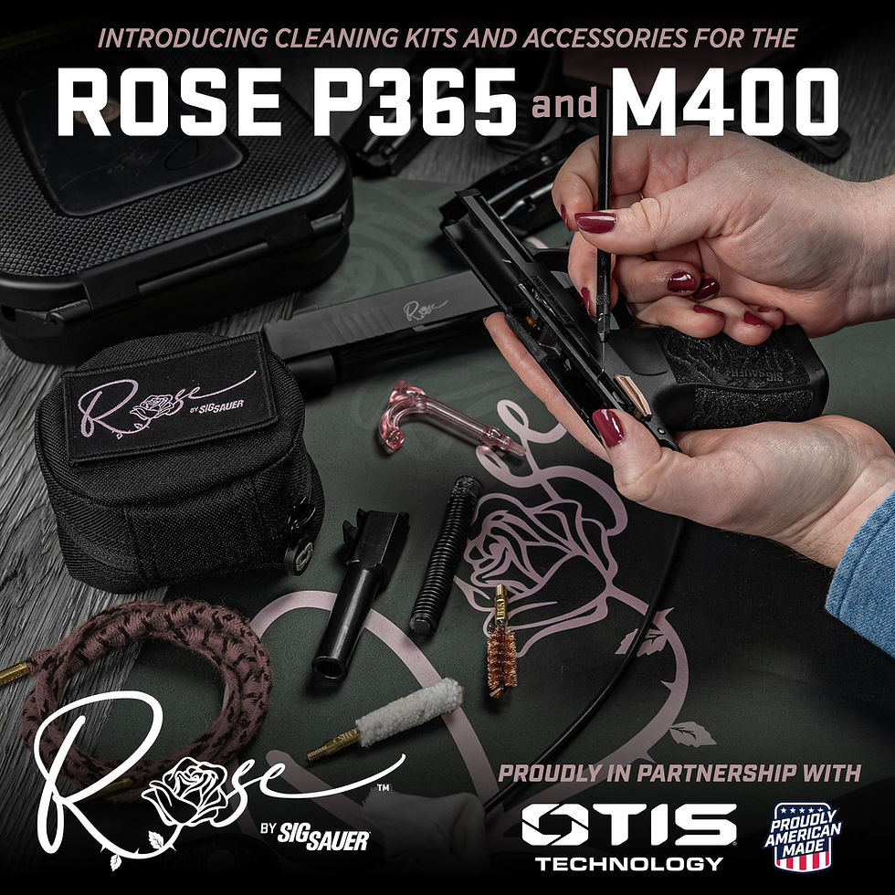 Otis Technology Launches New Line of ROSE by Sig Sauer Gun Cleaning Gear