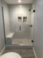 traditional shower