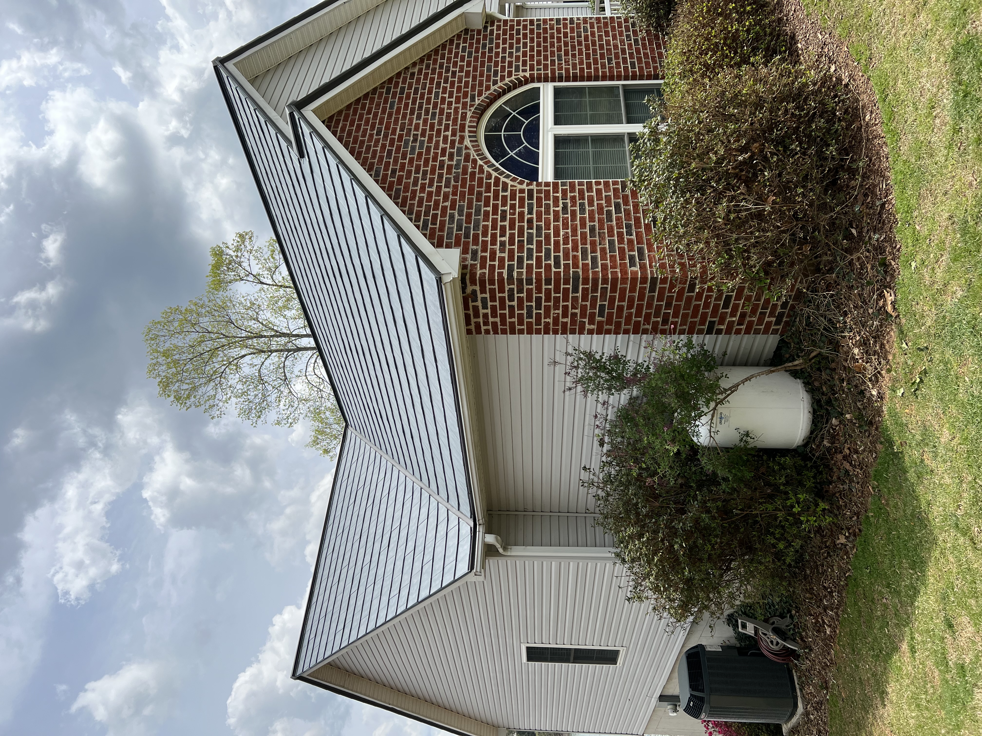 Oxford metal shingle roof installation