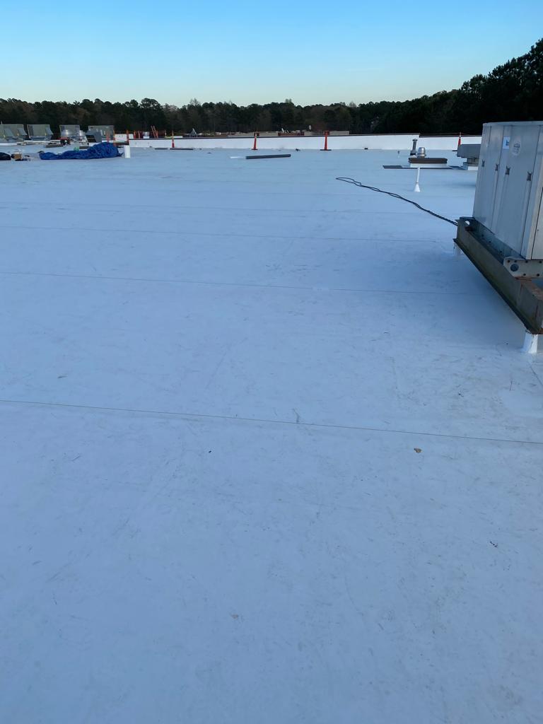 Flat Roofing · TPO / PVC / EPDM completed project by Milan's Roofing