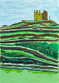 Ruins In An Irish Village.jpg