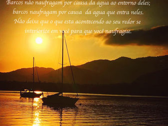 Barcos não naufragam ...