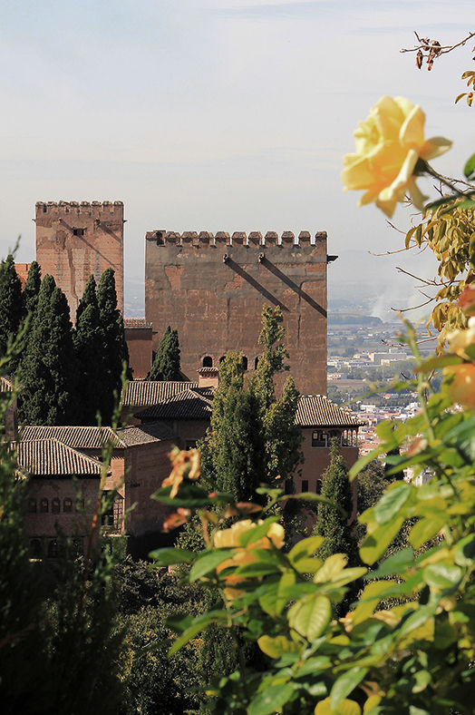 Torre de Comares en la Alhambra