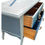 Thumbnail: vintage Oak chest of drawers