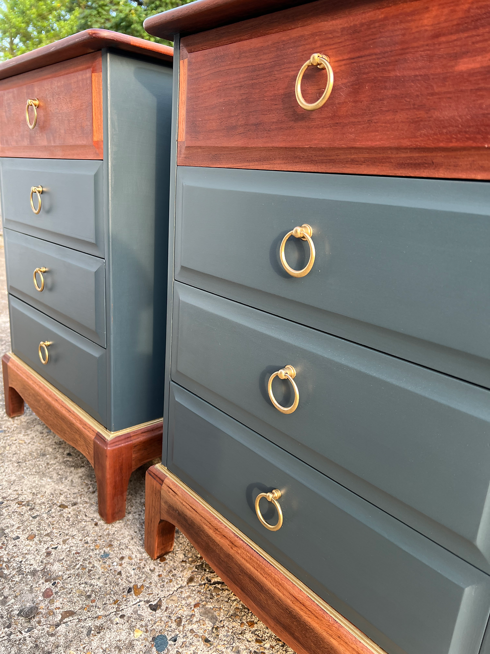 Thumbnail: Stag Minstral Bedside Cabinets