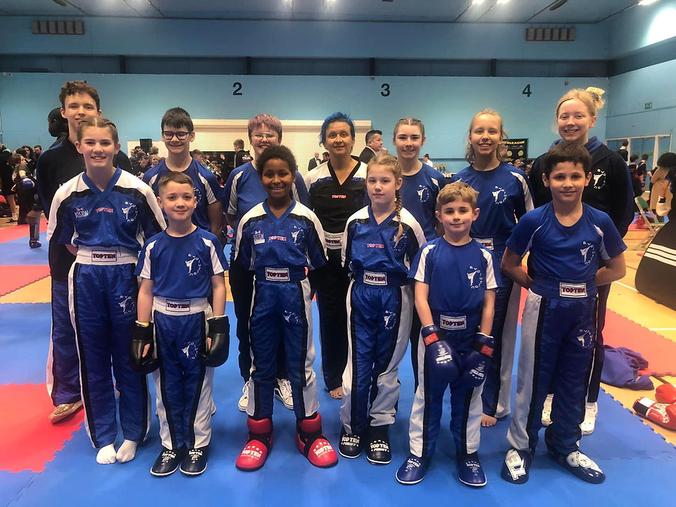 Fifteen Medals for Evolution Martial Arts at the CIMAC Adidas British