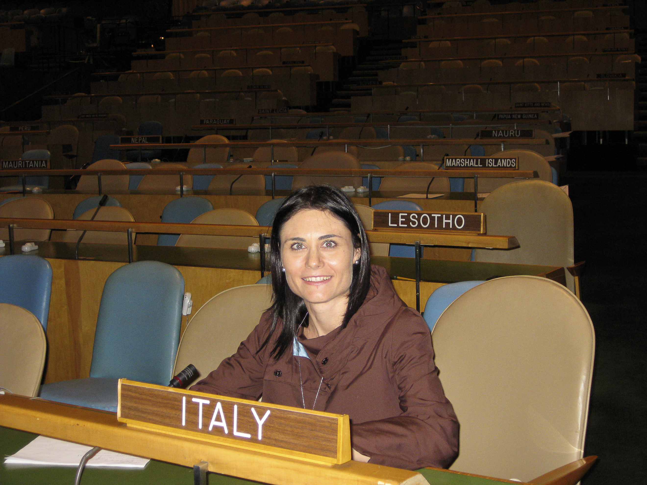 At the United Nations