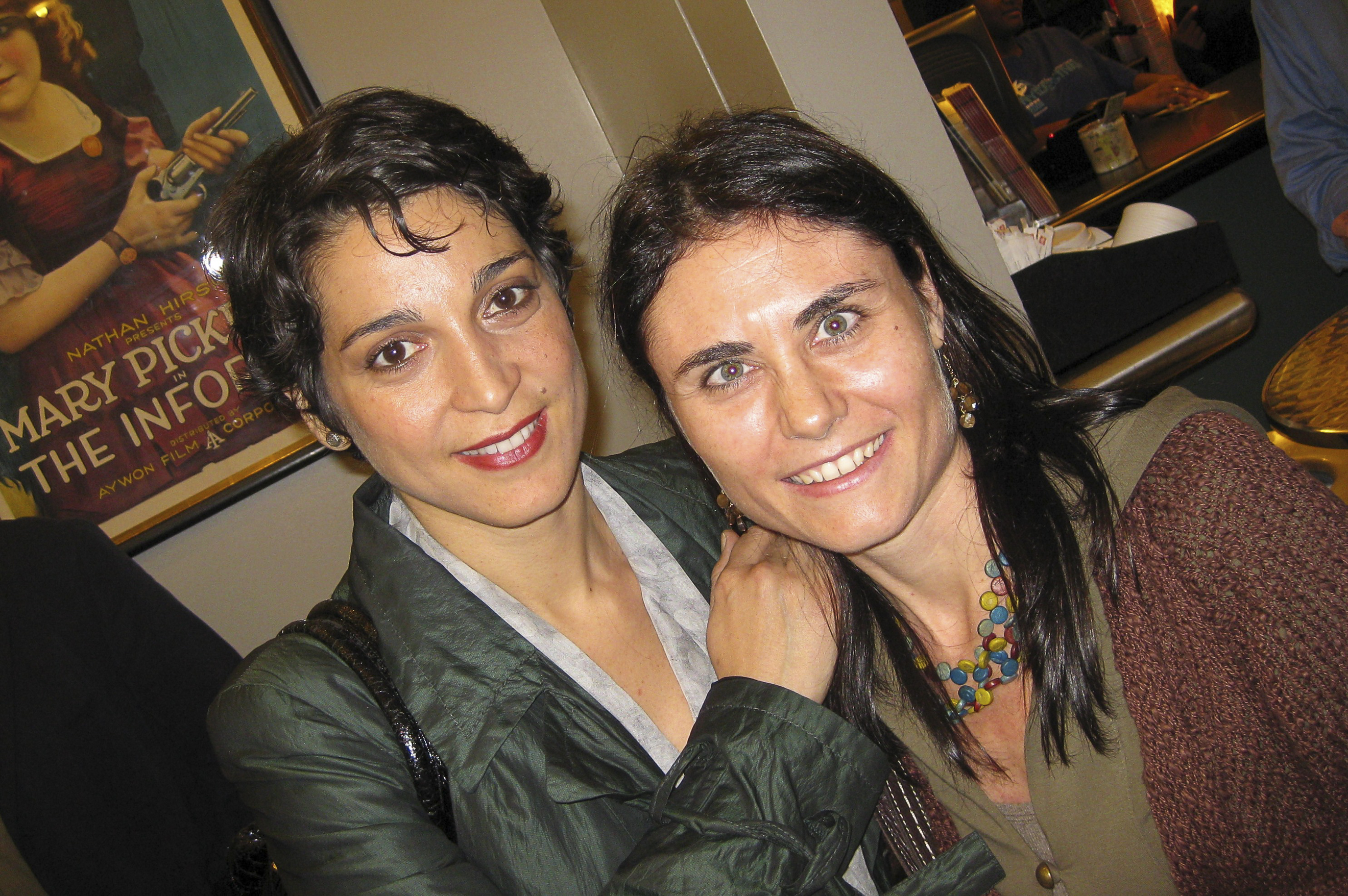 with Donatella Finocchiaro