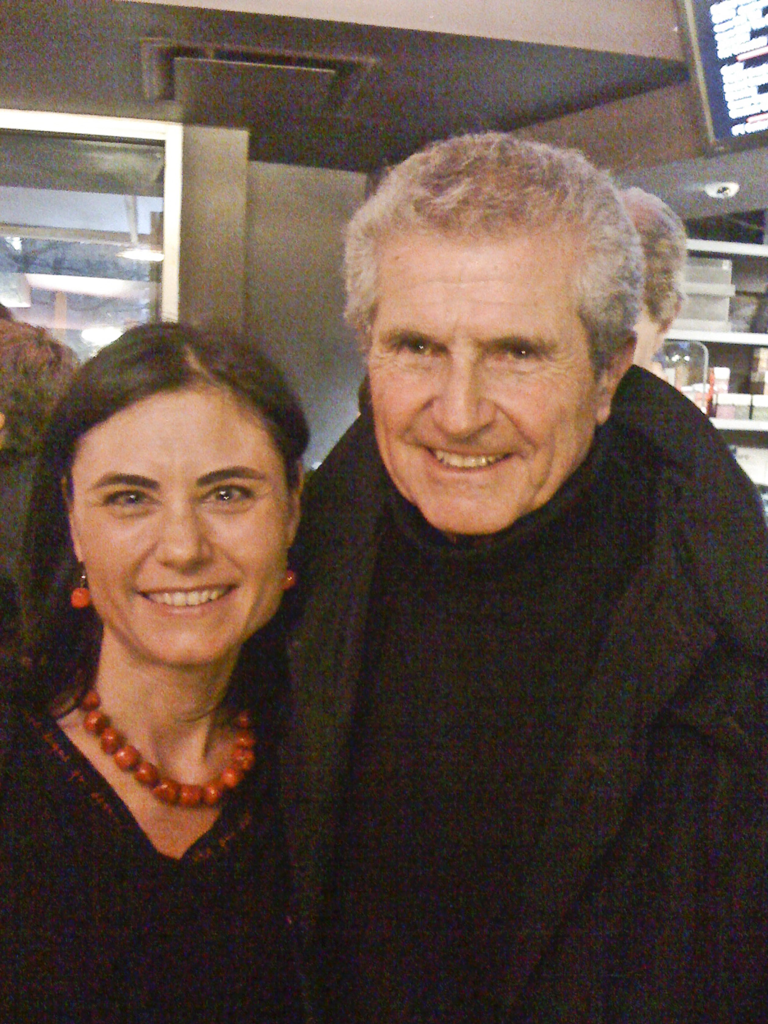 with Claude Lelouch