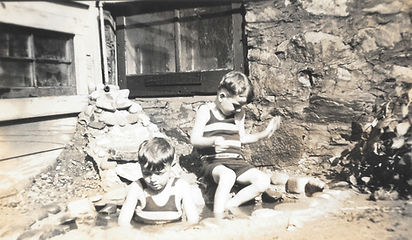 1931 Summer swimsuits same Bob and Dave.