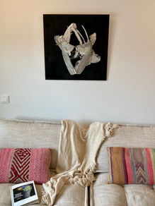 ewasserhase, songs for mother nature, songs for mother nature and poetry, paintings, sculptures, recycling, palm bark, artist, contemporary art, portfolio, interior design, wings, angels