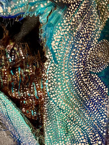 ewasserhase, songs for mother nature, songs for mother nature and poetry, paintings, sculptures, recycling, palm bark, artist, contemporary art, portfolio, interior design, Waterblue 2.0