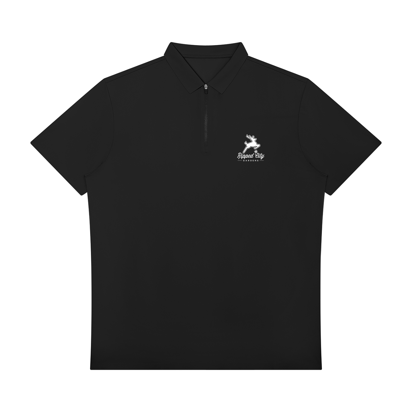 Men's Quarter-Zip Performance Polo Shirt