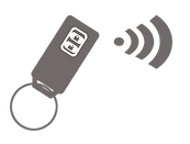 車のリモコンキー