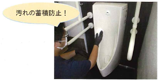 衛生陶器・床の点検