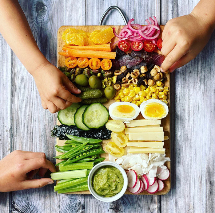 Healthy Family Food Ideas platter inspiration