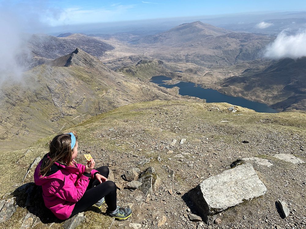 Camping family holiday with kids in North Wales