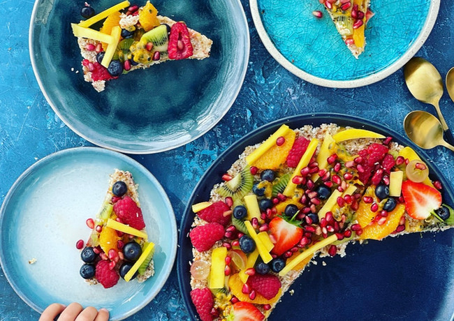Healthy Family Food Ideas Rainbow Fruit Pizza