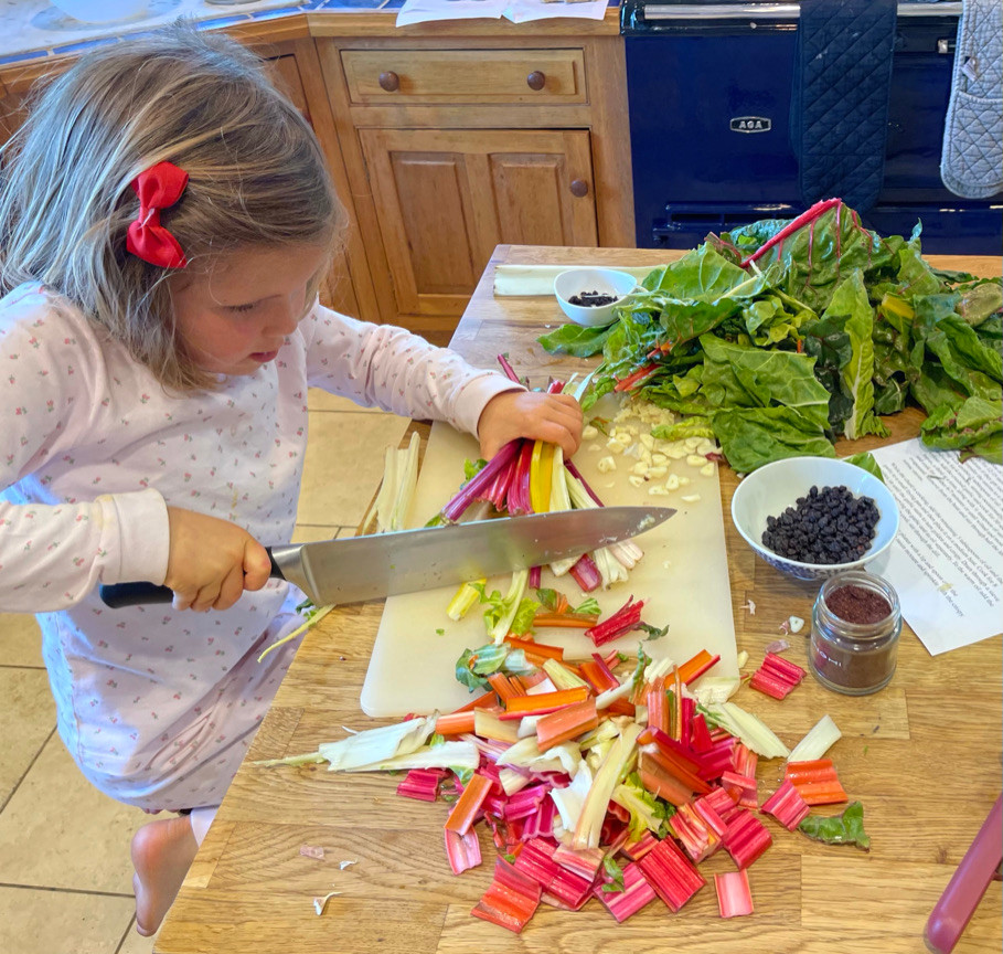 Knife skills cooking with kids Claudine Boulstridge Healthy Family Food Ideas