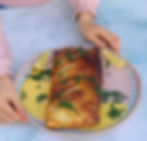 Easy to make salmon en croute that even a nine year old can make, super delicious, healthy and easy and quick to make, no hassle meal options for kids and families