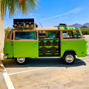 Alf Alpha and Super Sonido Sistema VW DJ Bus 420 Palm Desert .HEIC