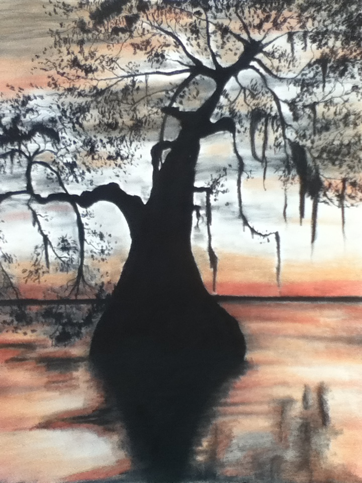 Cypress Sunset