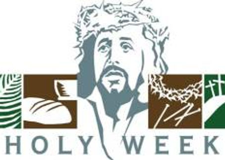 Holy Week Schedule (3/20)