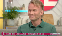 Matt Cain talks about his autism diagnosis on ITV's Lorraine