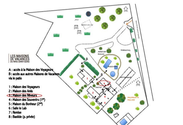 Gîte Maison des Rêveurs Carpentras