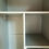 Miniature : Vestaire-petite armoire vintage comportant à la fois des étagères et une penderie et rénové avec des produits écologiques