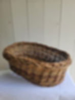 Panier ovale en saule, rangement naturel et déco campagne chic