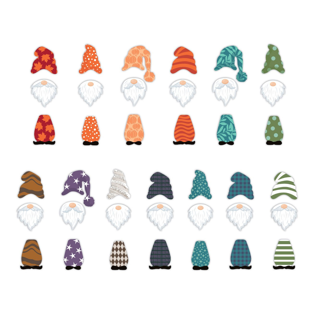 Welcome Gnome Autumn  Embellishments