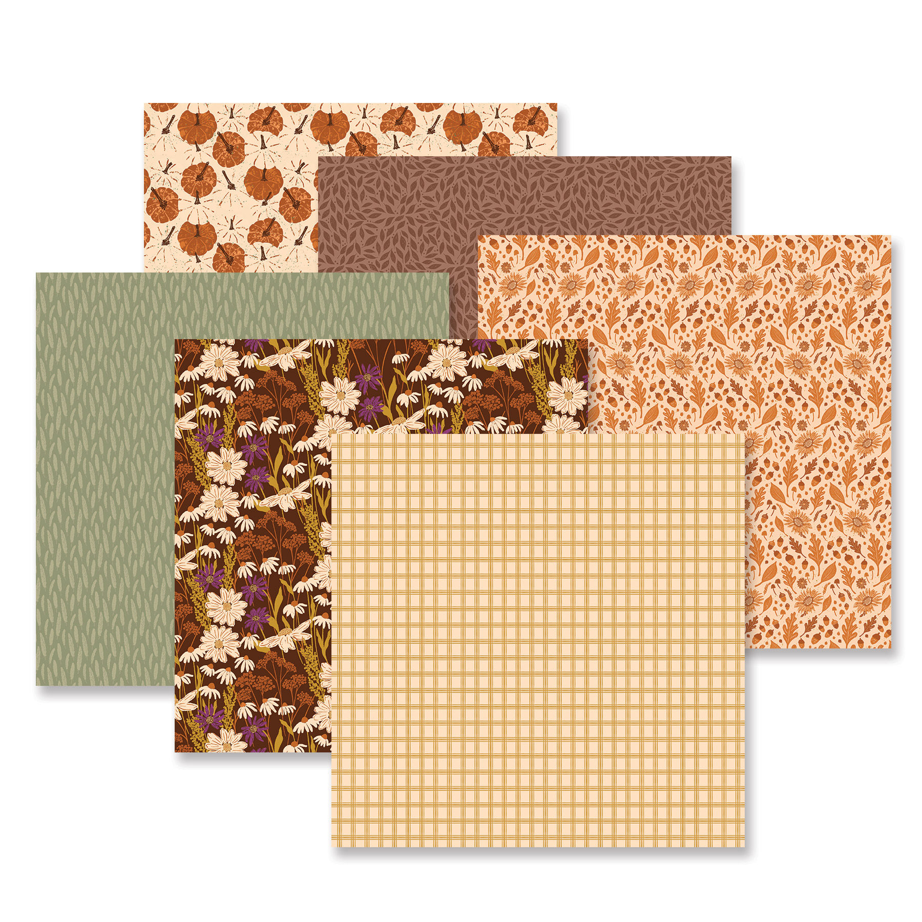 Autumn Abundance Paper Pack (12/pk)