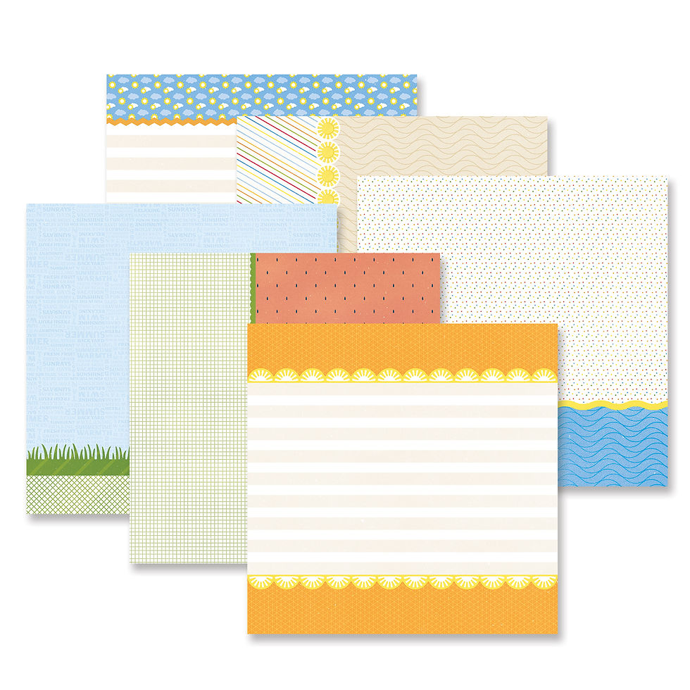 Thumbnail: Sunrays for Days Fast2Fab Inspired™ Designer Paper Pack (12/pk)