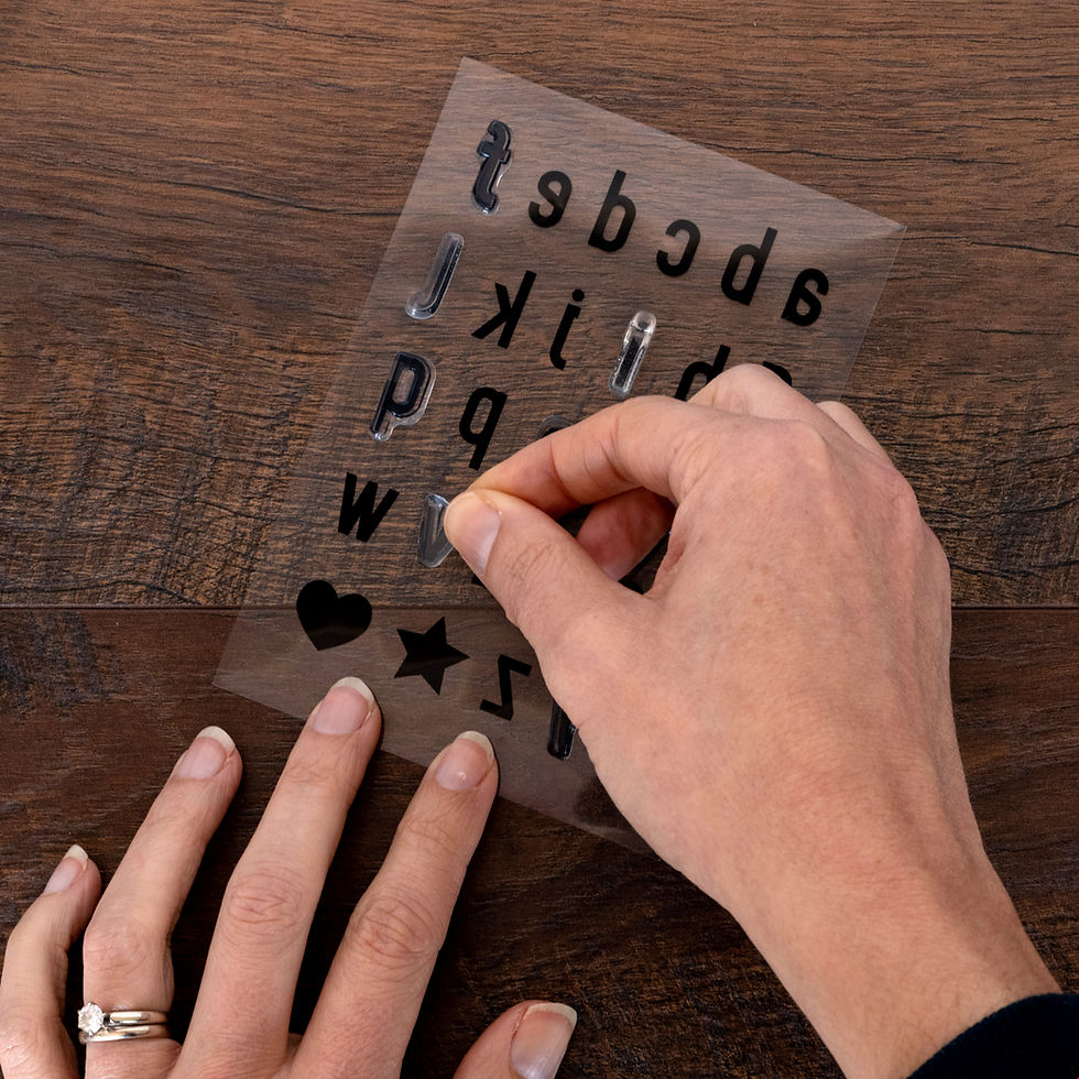 Miniaturbild: Alphabet Stamp Kit System