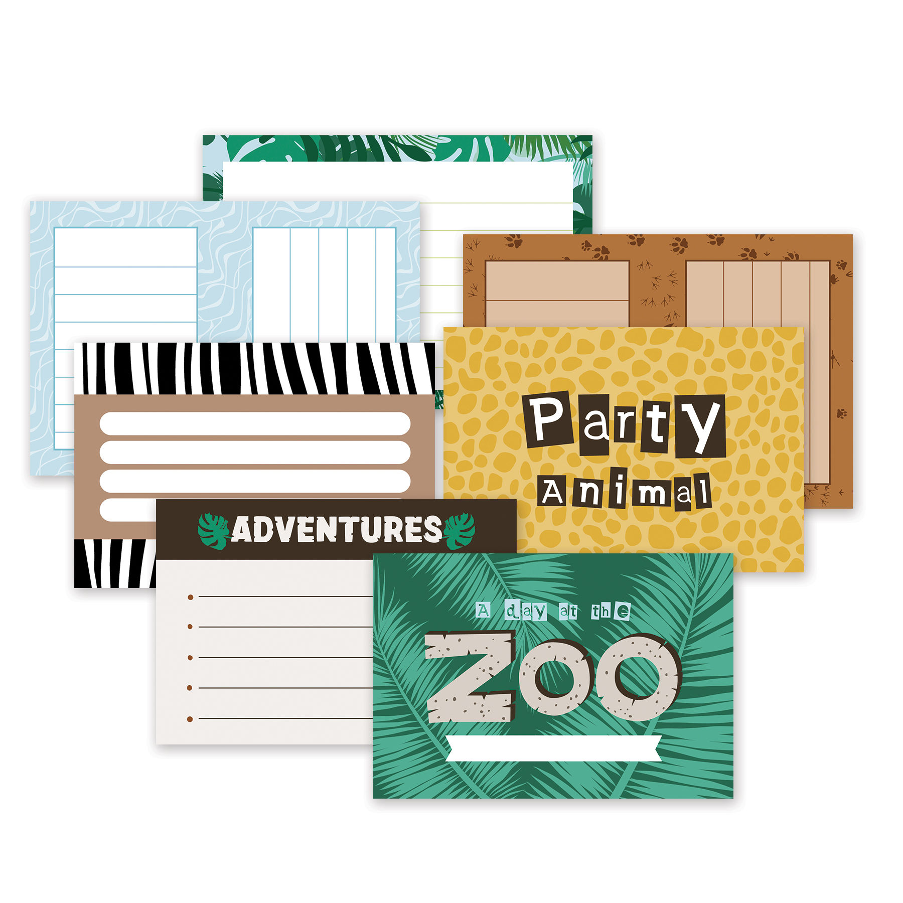 What A Zoo, Too! Variety Mat Pack
