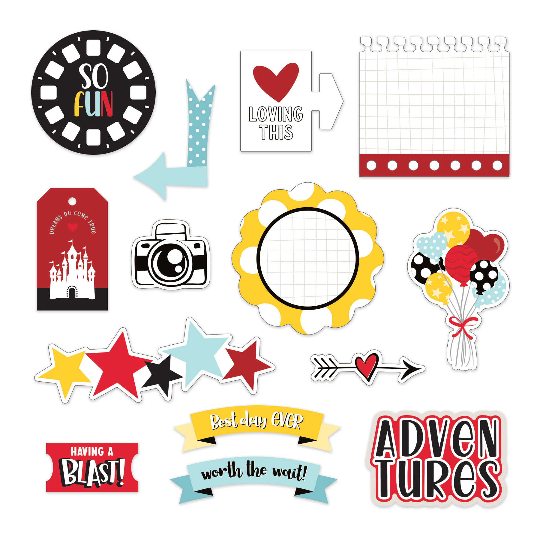Sparks of Magic Embellishments