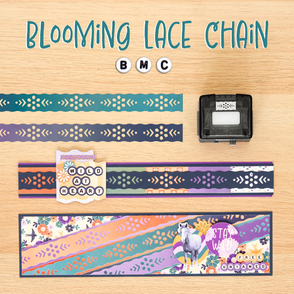 Blooming Lace Chain Border Maker Cartridge